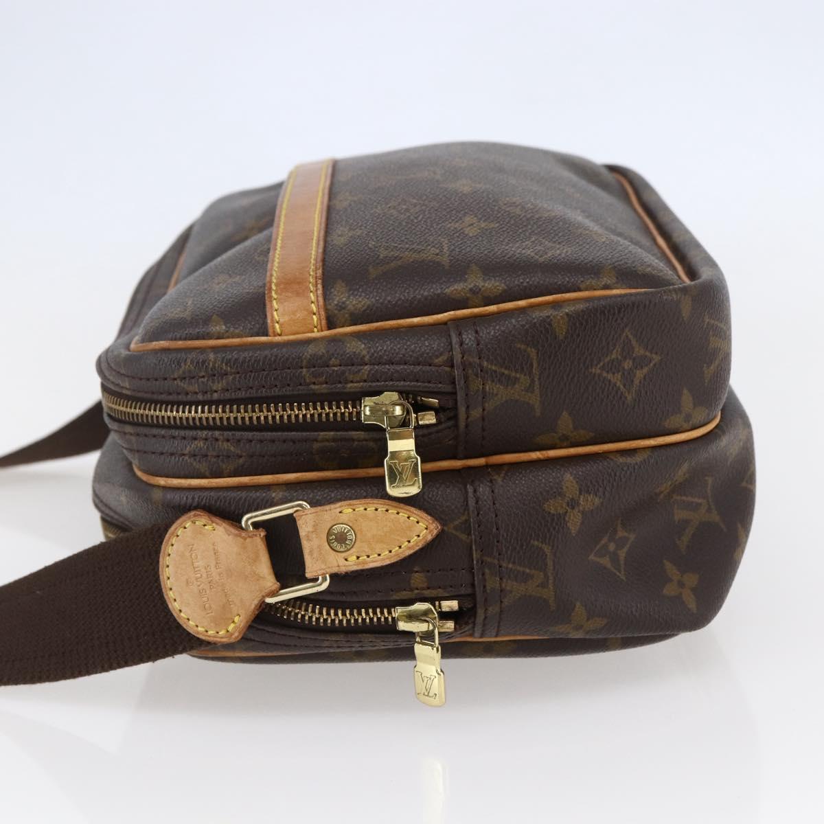 LOUIS VUITTON Monogram Reporter PM Shoulder Bag M45254 LV Auth ep10962