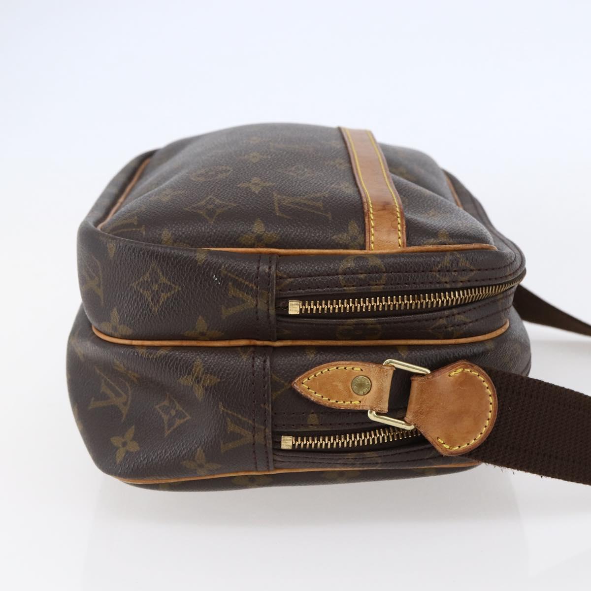 LOUIS VUITTON Monogram Reporter PM Shoulder Bag M45254 LV Auth ep10962