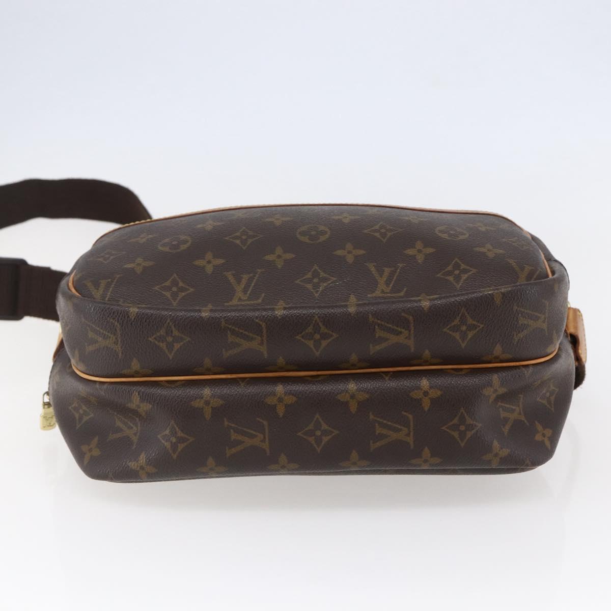 LOUIS VUITTON Monogram Reporter PM Shoulder Bag M45254 LV Auth ep10962