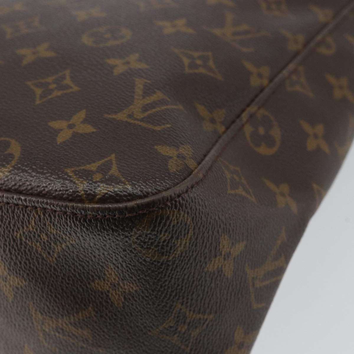 LOUIS VUITTON Monogram Looping GM Shoulder Bag M51145 LV Auth ep10967