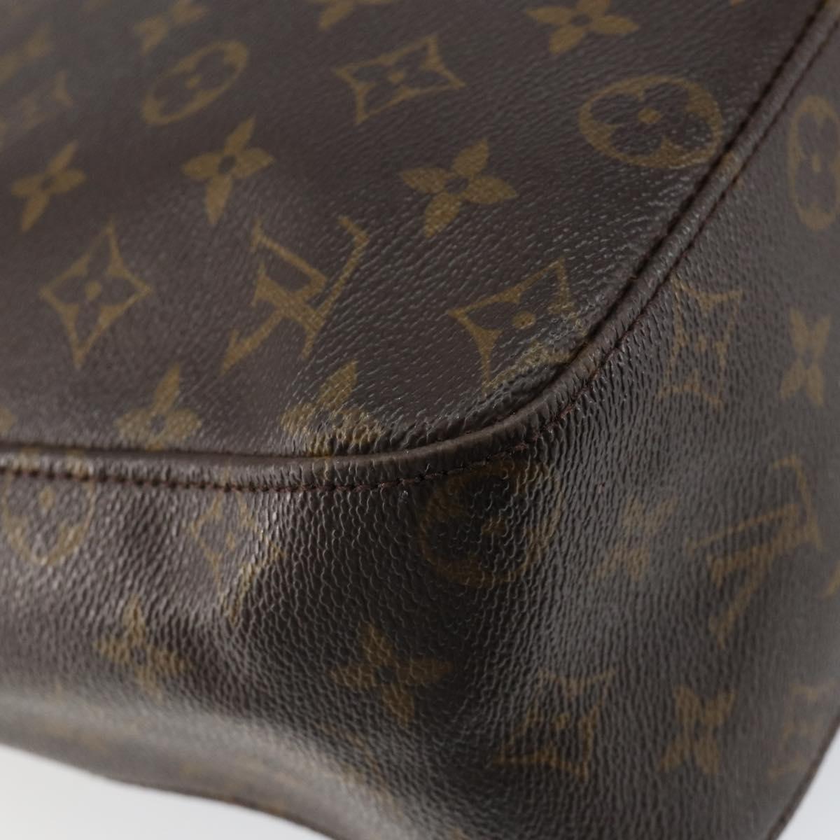 LOUIS VUITTON Monogram Looping GM Shoulder Bag M51145 LV Auth ep10967