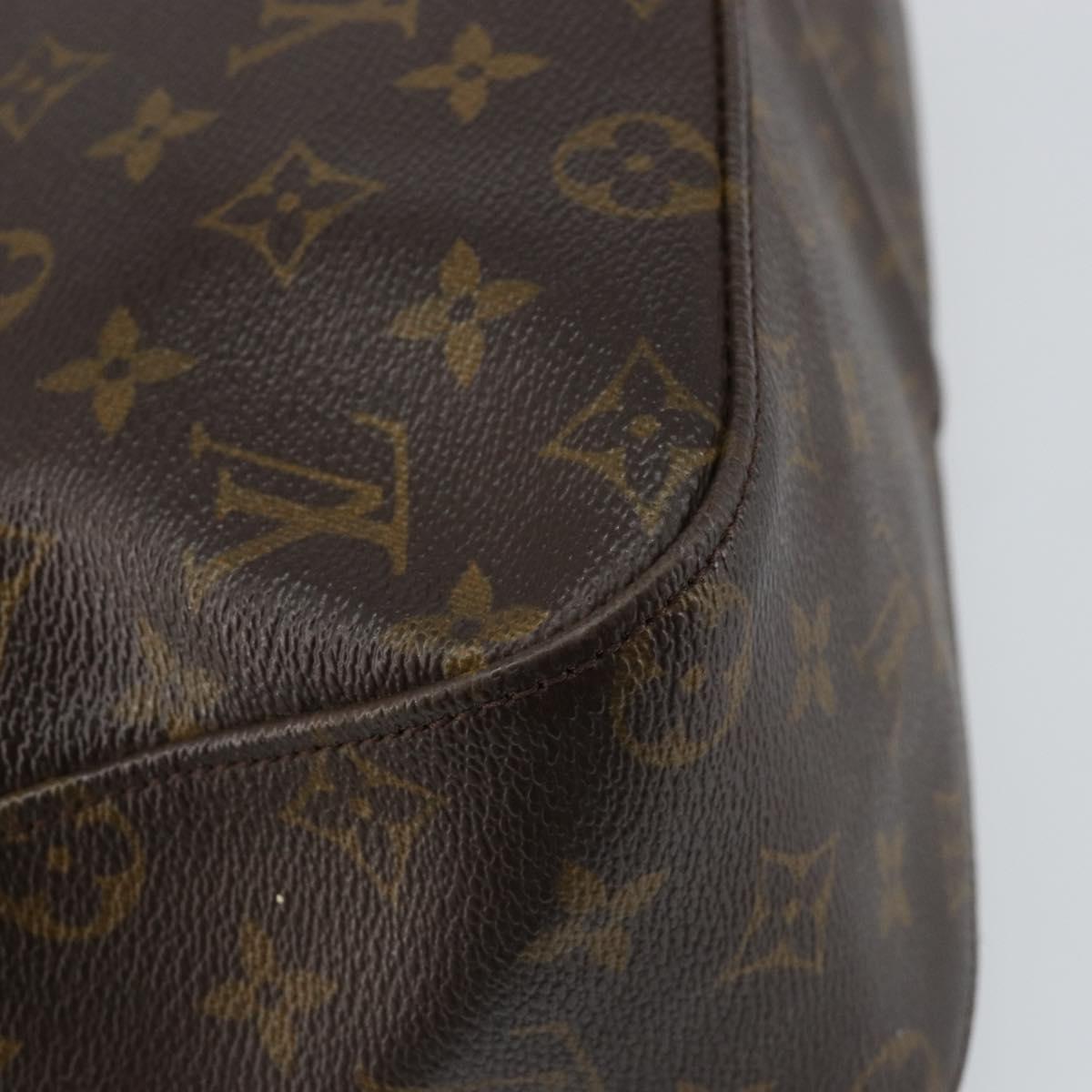 LOUIS VUITTON Monogram Looping GM Shoulder Bag M51145 LV Auth ep10967