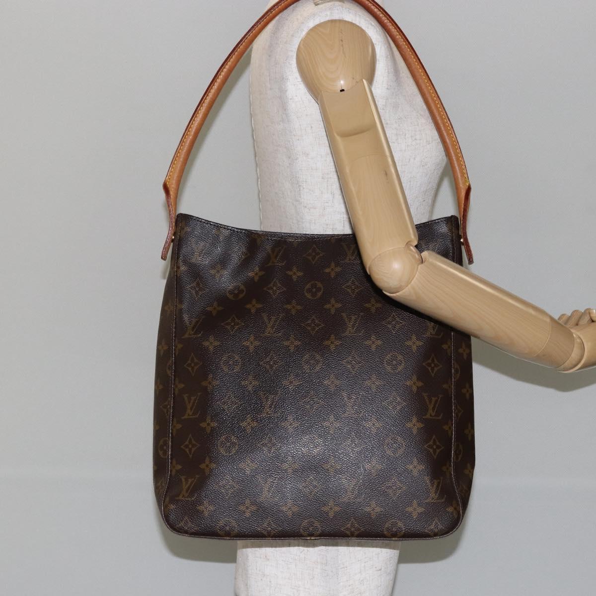 LOUIS VUITTON Monogram Looping GM Shoulder Bag M51145 LV Auth ep10967
