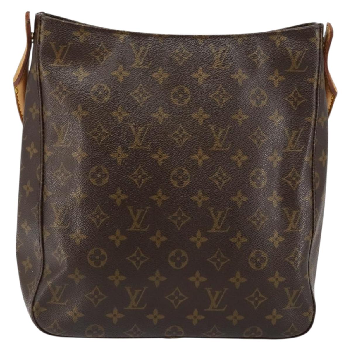 LOUIS VUITTON Monogram Looping GM Shoulder Bag M51145 LV Auth ep10967