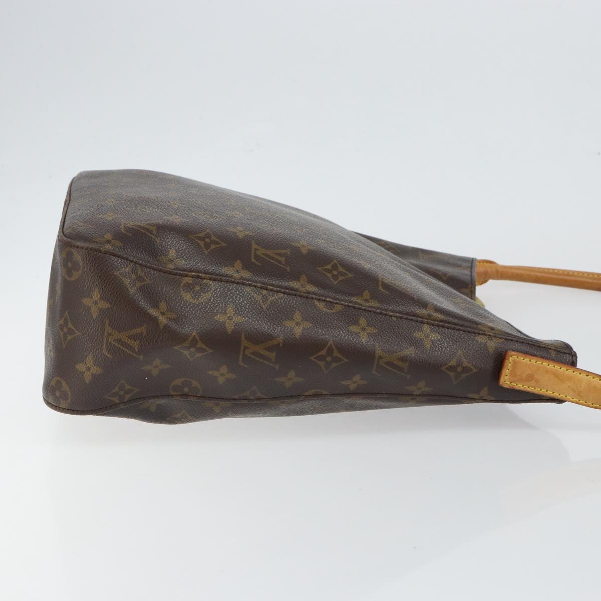 LOUIS VUITTON Monogram Looping GM Shoulder Bag M51145 LV Auth ep10967