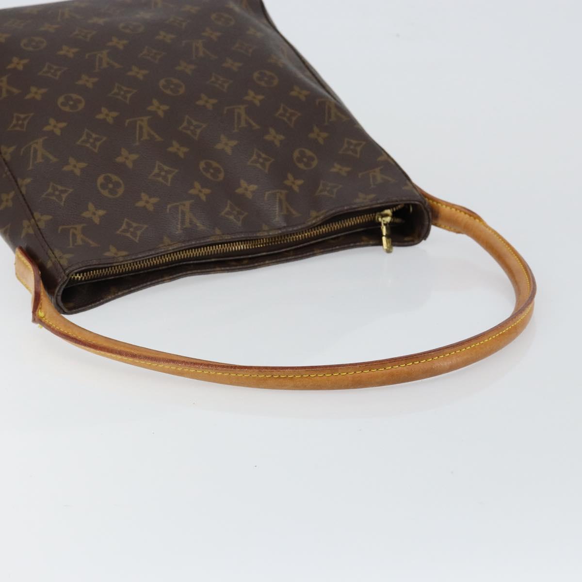 LOUIS VUITTON Monogram Looping GM Shoulder Bag M51145 LV Auth ep10967