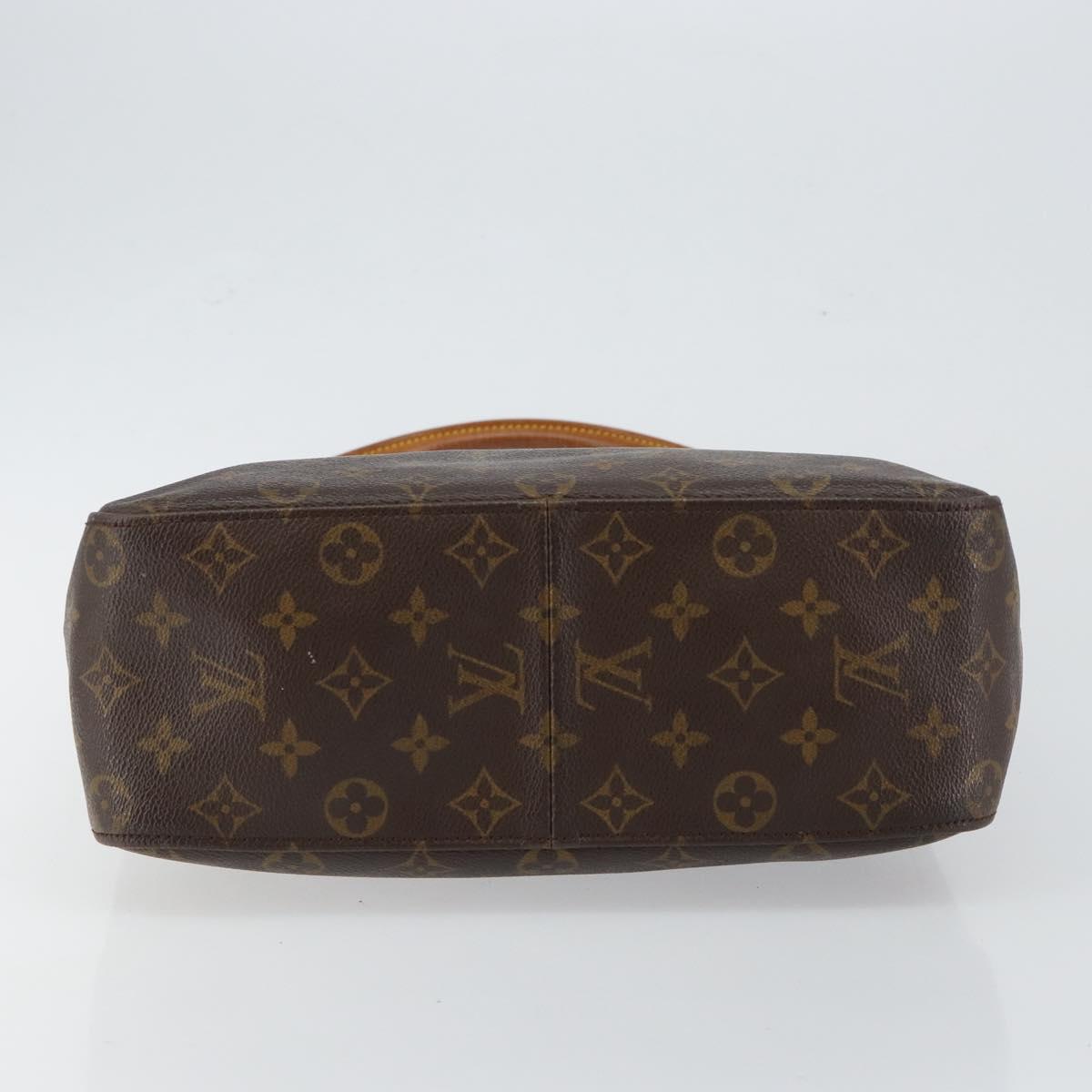 LOUIS VUITTON Monogram Looping GM Shoulder Bag M51145 LV Auth ep10967