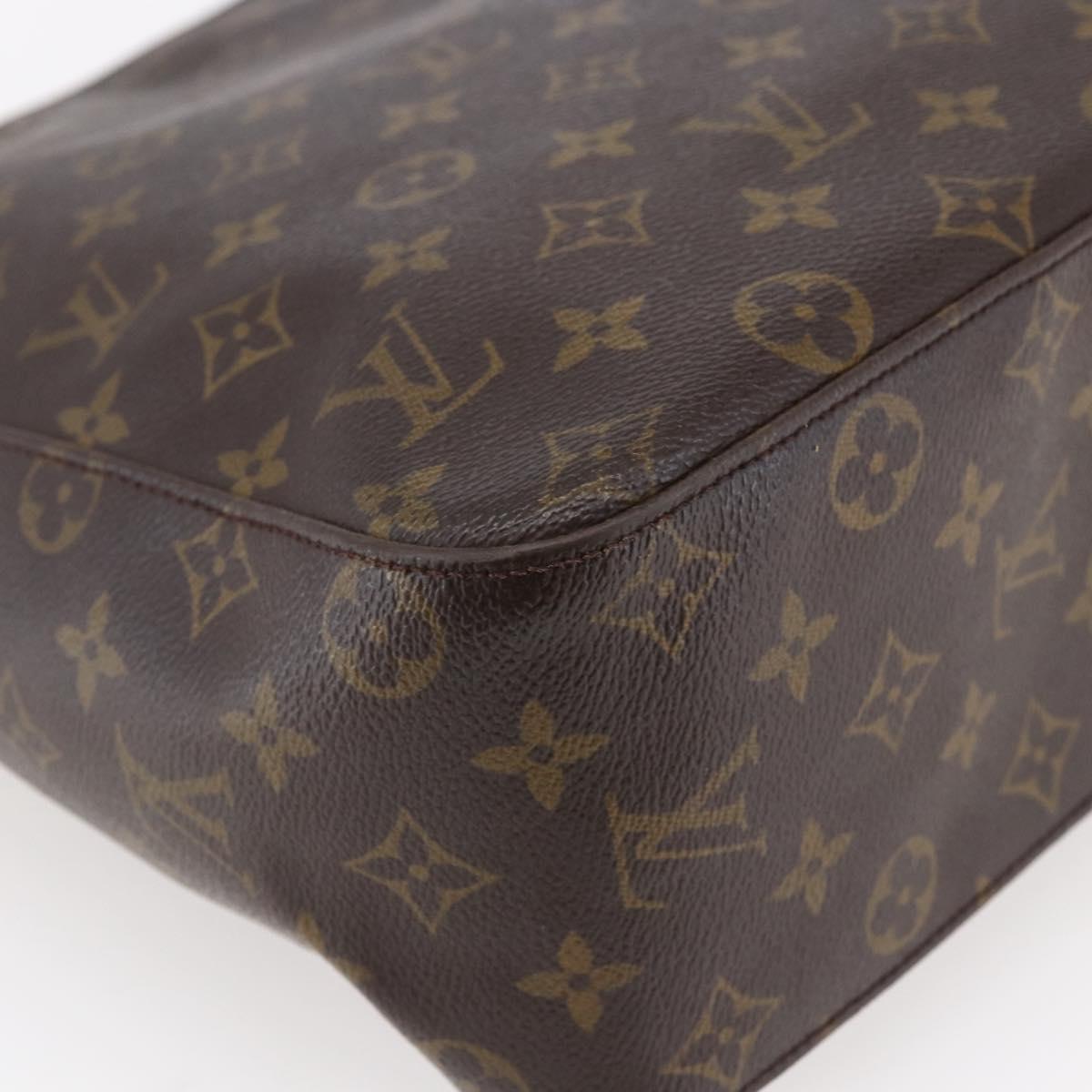 LOUIS VUITTON Monogram Looping GM Shoulder Bag M51145 LV Auth ep10972
