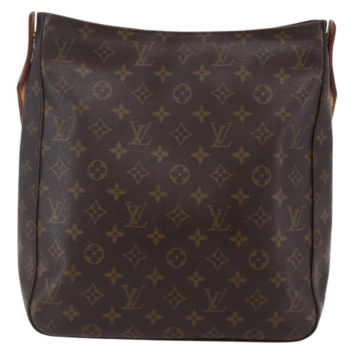 LOUIS VUITTON Monogram Looping GM Shoulder Bag M51145 LV Auth ep10972