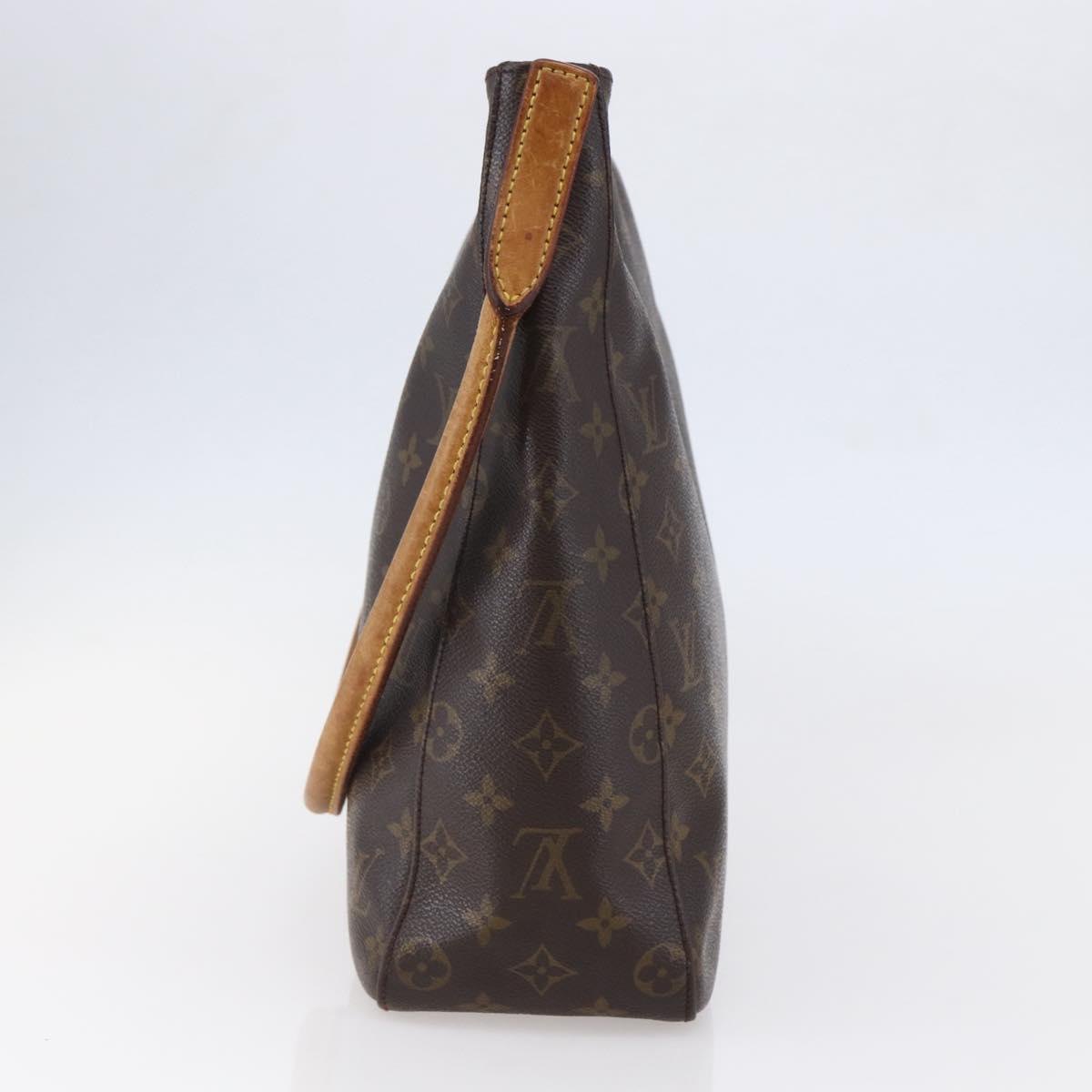 LOUIS VUITTON Monogram Looping GM Shoulder Bag M51145 LV Auth ep10972