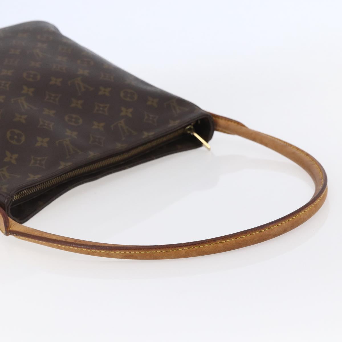 LOUIS VUITTON Monogram Looping GM Shoulder Bag M51145 LV Auth ep10972