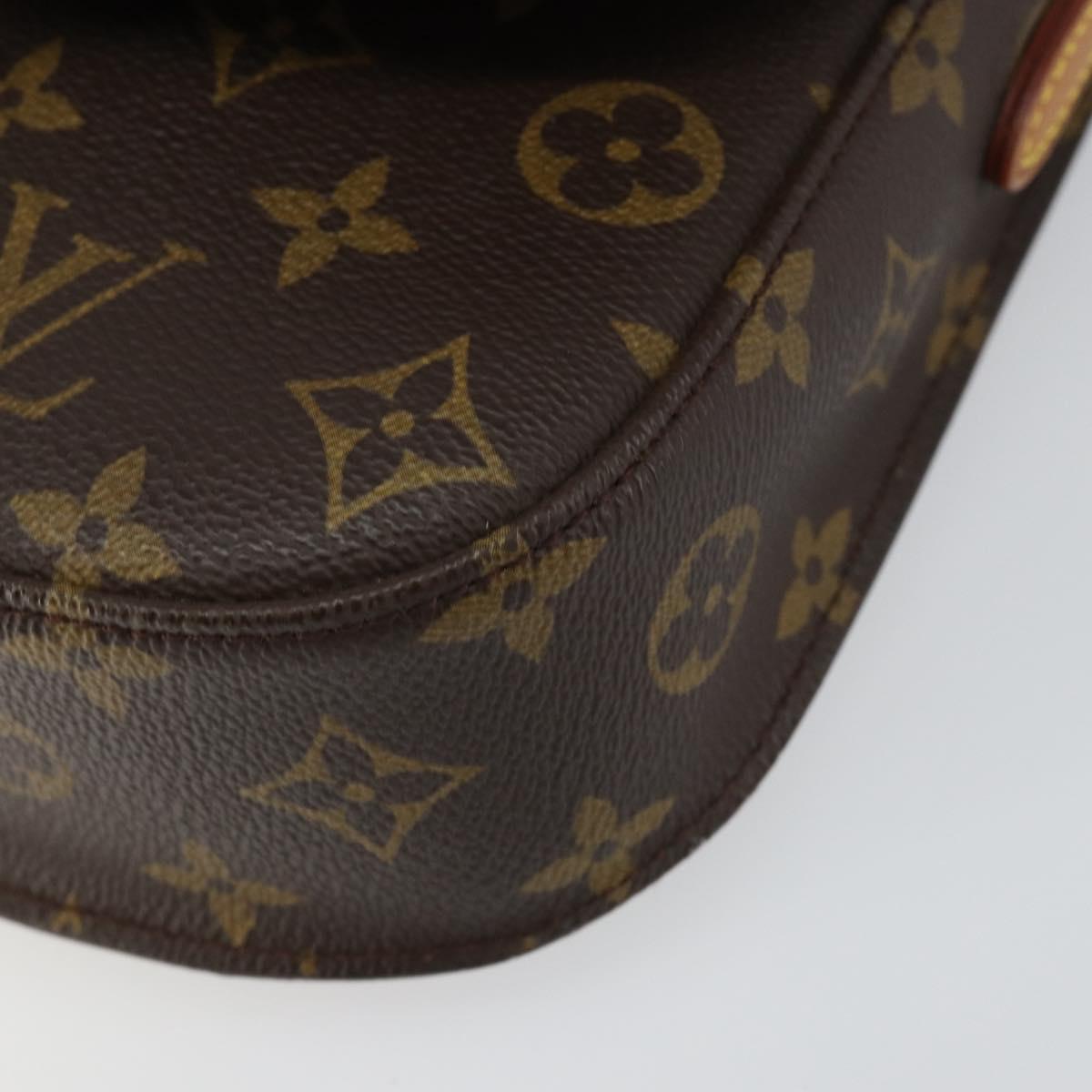 LOUIS VUITTON Monogram Saint Cloud MM Shoulder Bag M51243 LV Auth ep10974