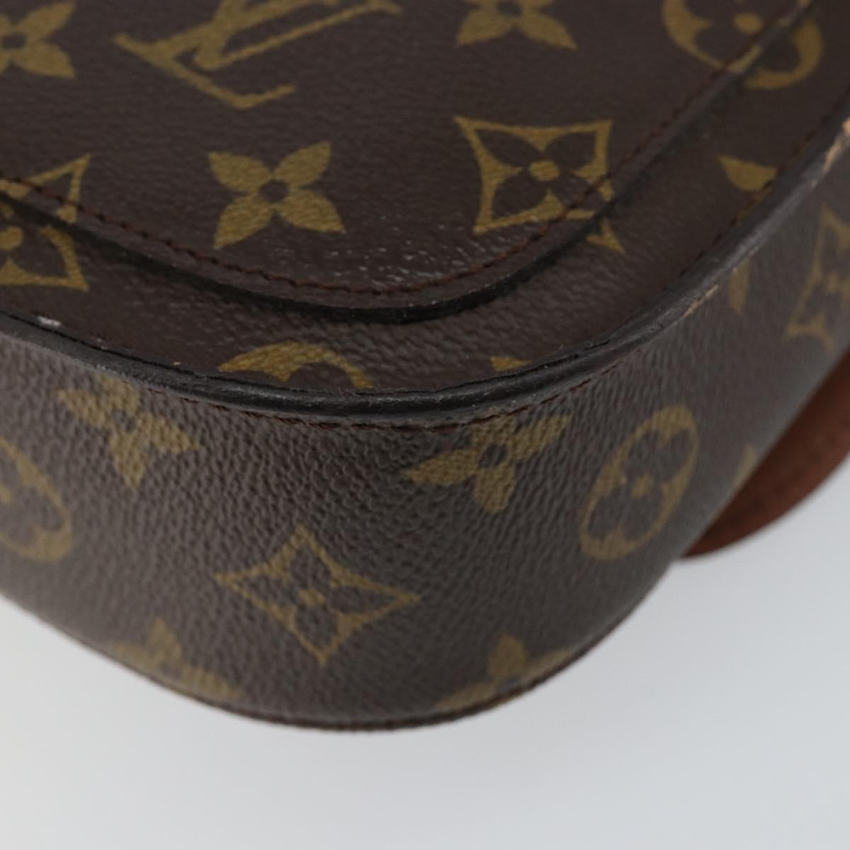 LOUIS VUITTON Monogram Saint Cloud MM Shoulder Bag M51243 LV Auth ep10974