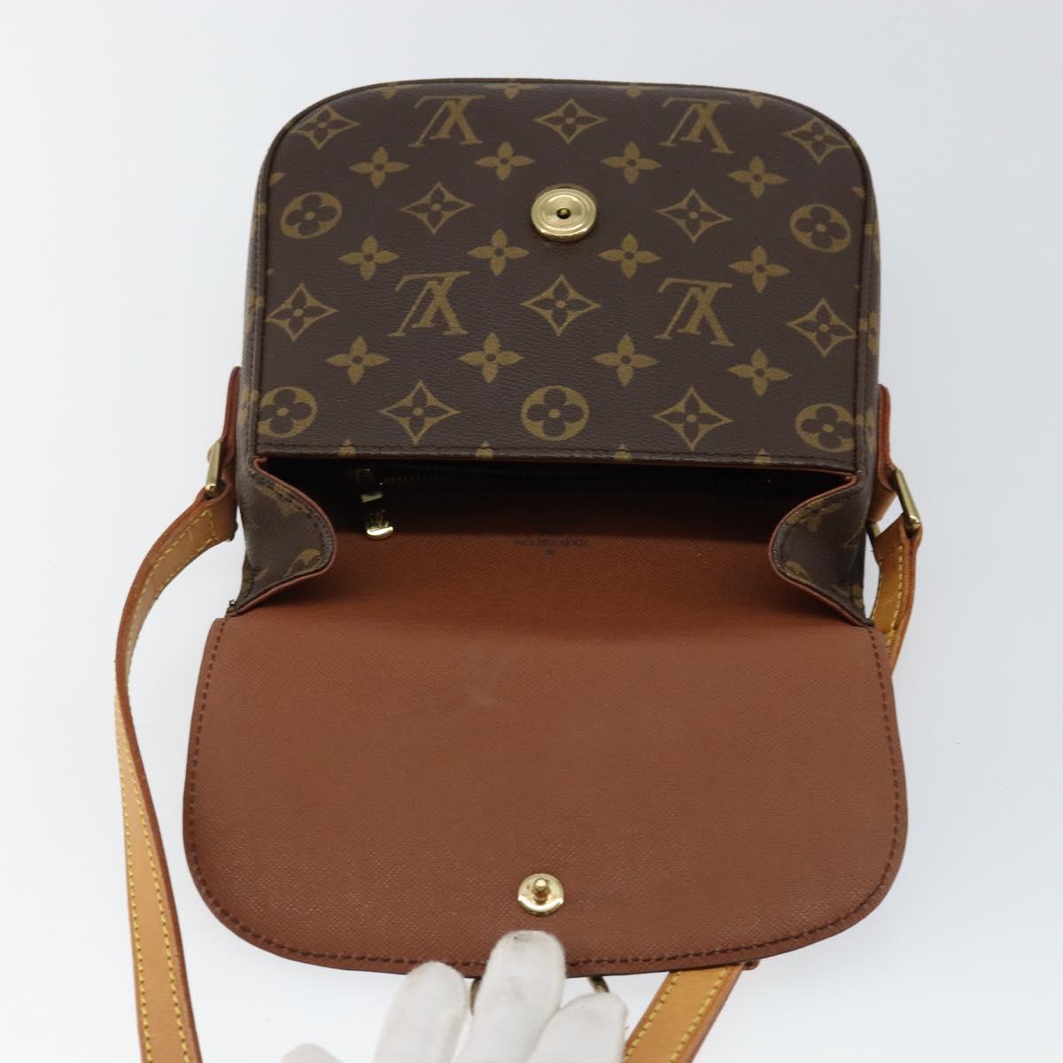 LOUIS VUITTON Monogram Saint Cloud MM Shoulder Bag M51243 LV Auth ep10974
