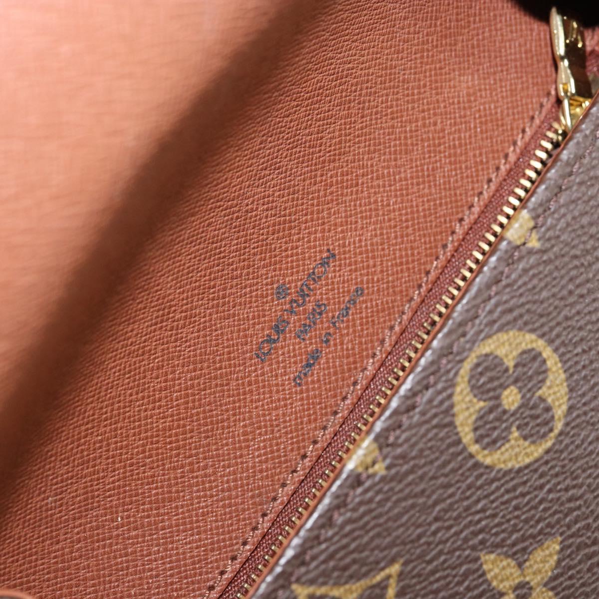 LOUIS VUITTON Monogram Saint Cloud MM Shoulder Bag M51243 LV Auth ep10974