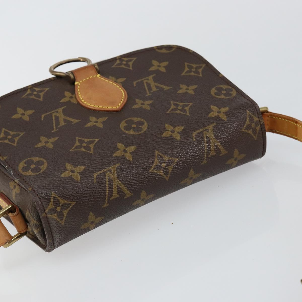 LOUIS VUITTON Monogram Saint Cloud MM Shoulder Bag M51243 LV Auth ep10974