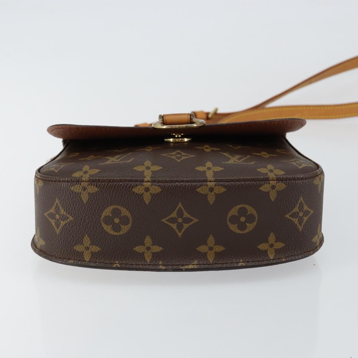 LOUIS VUITTON Monogram Saint Cloud MM Shoulder Bag M51243 LV Auth ep10974