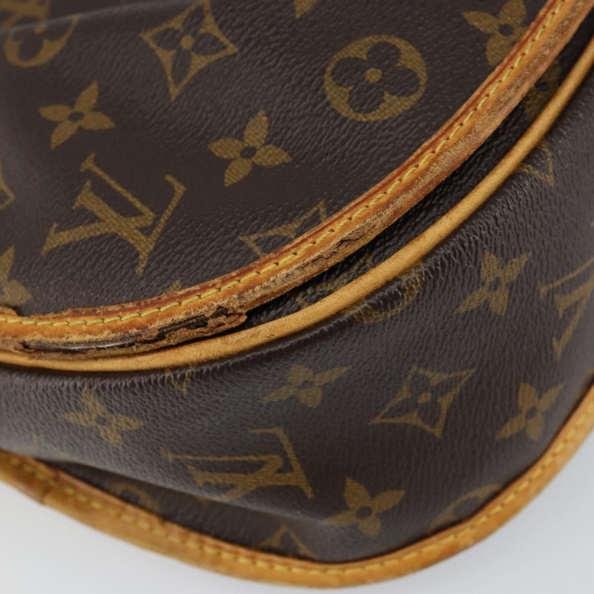LOUIS VUITTON Monogram Menilmontant PM Shoulder Bag M40474 LV Auth ep10977