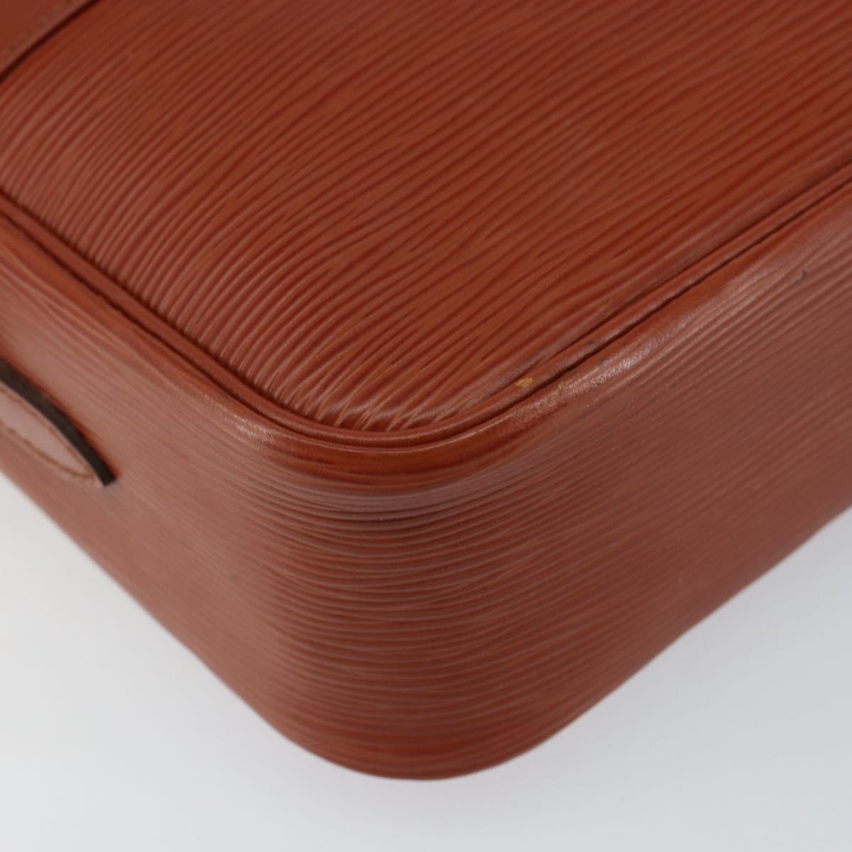 LOUIS VUITTON Epi Trocadero 27 Shoulder Bag Brown M52313 LV Auth ep10982