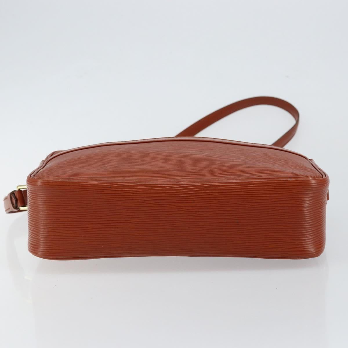 LOUIS VUITTON Epi Trocadero 27 Shoulder Bag Brown M52313 LV Auth ep10982