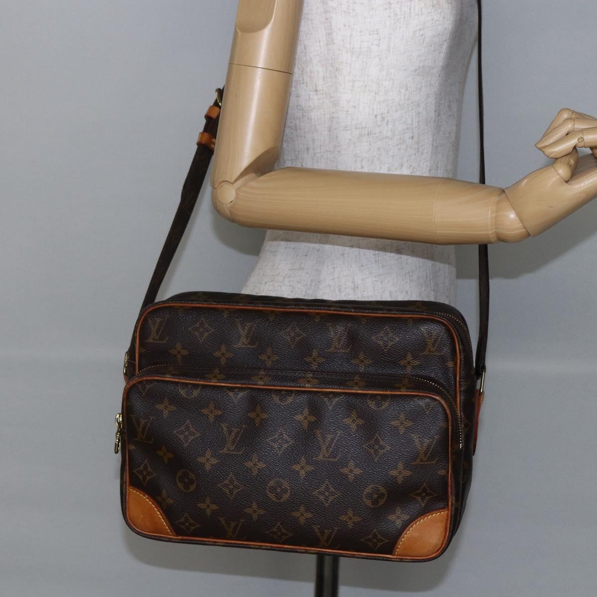 LOUIS VUITTON Monogram Nile Shoulder Bag M45244 LV Auth ep10984