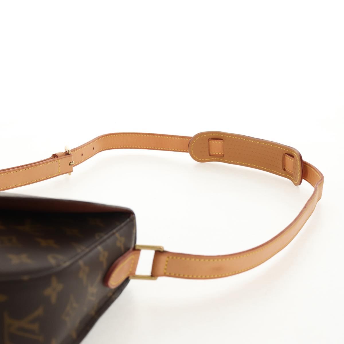 LOUIS VUITTON Monogram Saint Cloud GM Shoulder Bag M51242 LV Auth ep10998V