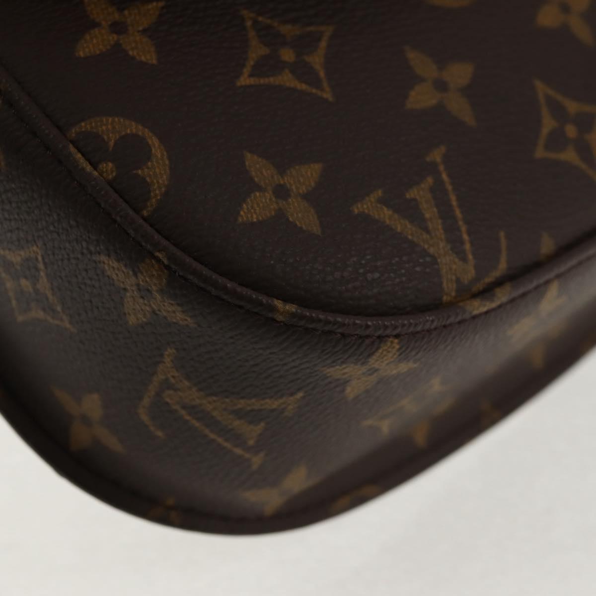 LOUIS VUITTON Monogram Saint Cloud GM Shoulder Bag M51242 LV Auth ep10998A