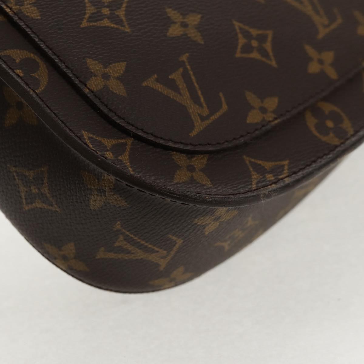 LOUIS VUITTON Monogram Saint Cloud GM Shoulder Bag M51242 LV Auth ep10998A