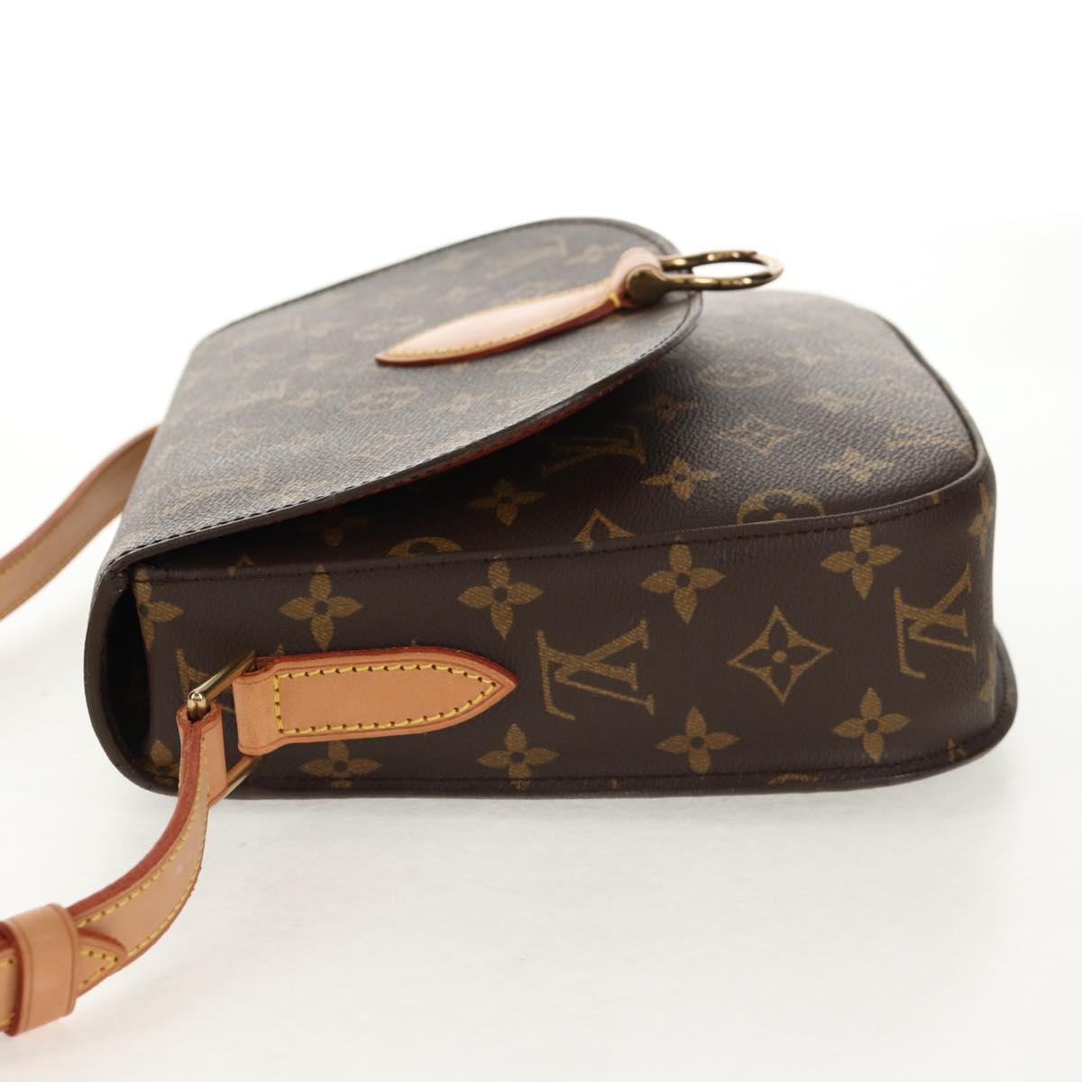 LOUIS VUITTON Monogram Saint Cloud GM Shoulder Bag M51242 LV Auth ep10998V
