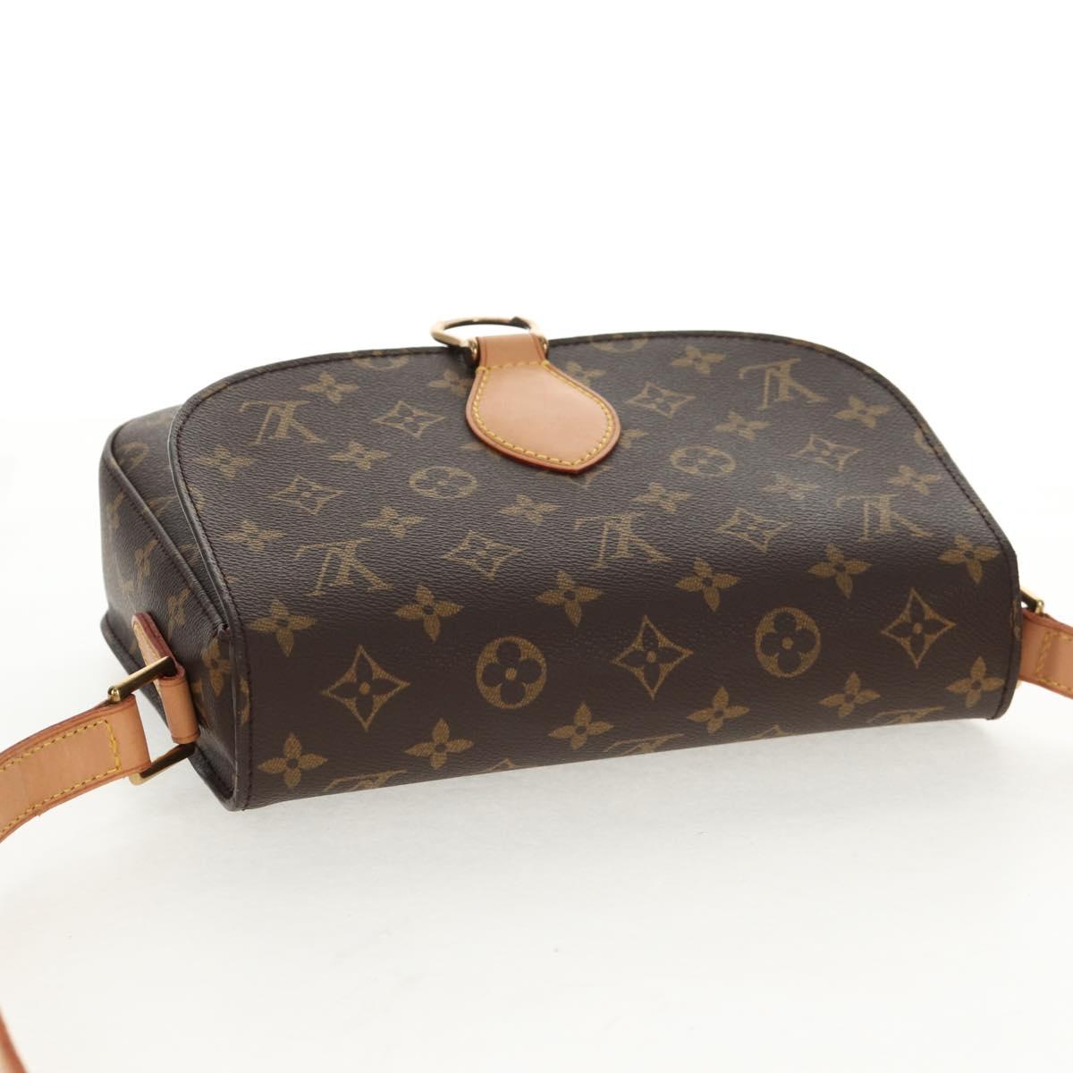 LOUIS VUITTON Monogram Saint Cloud GM Shoulder Bag M51242 LV Auth ep10998A
