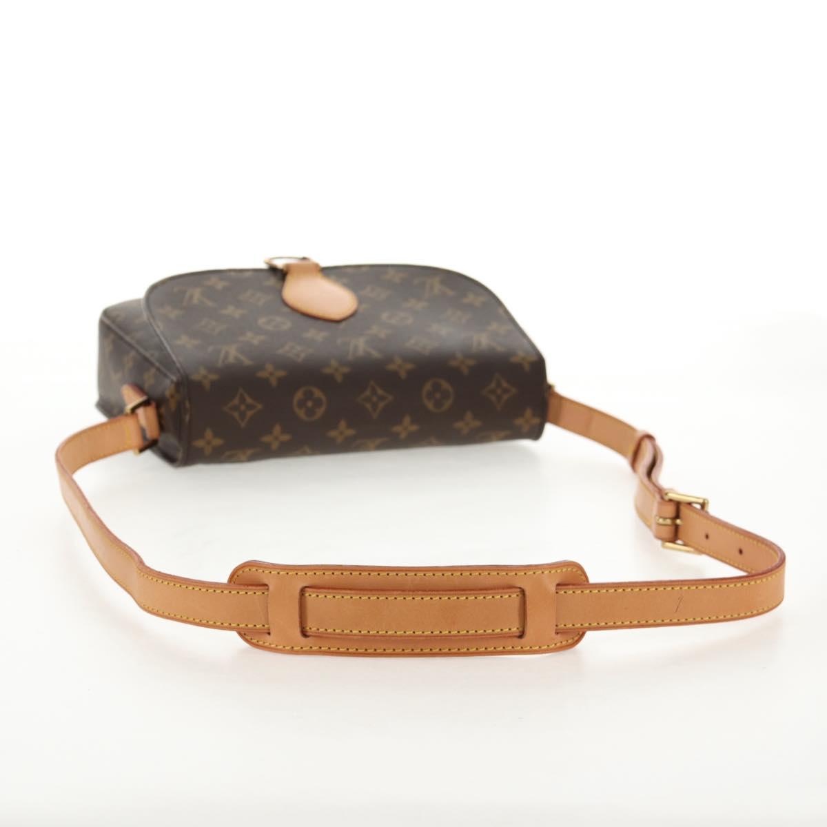 LOUIS VUITTON Monogram Saint Cloud GM Shoulder Bag M51242 LV Auth ep10998A