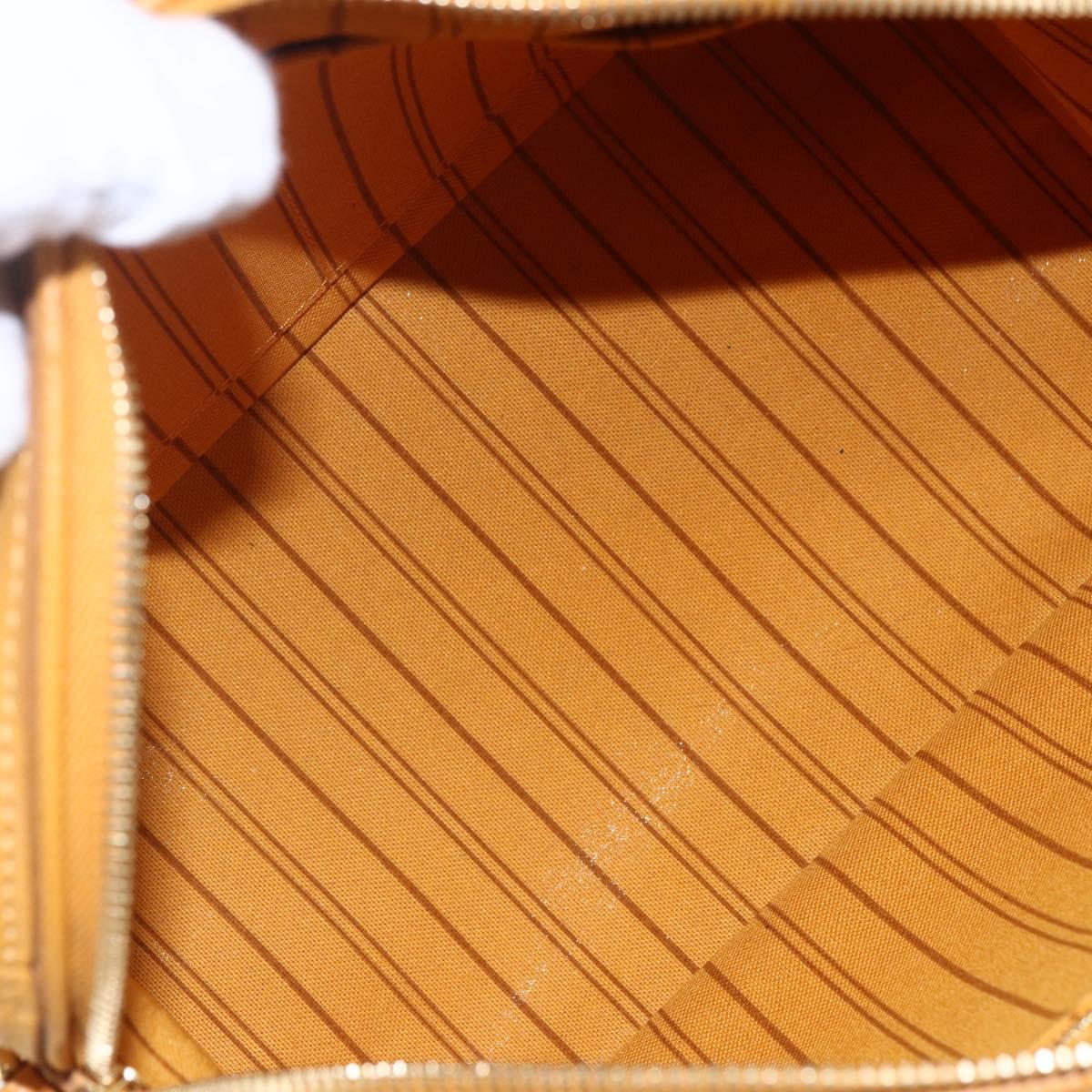 LOUIS VUITTON Empreinte Speedy Bandouliere 25 Bag Saffron M40904 LV Auth ep10999