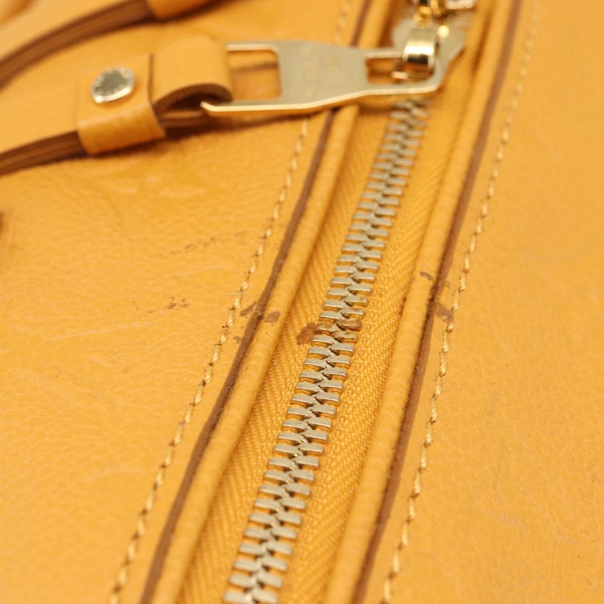 LOUIS VUITTON Empreinte Speedy Bandouliere 25 Bag Saffron M40904 LV Auth ep10999