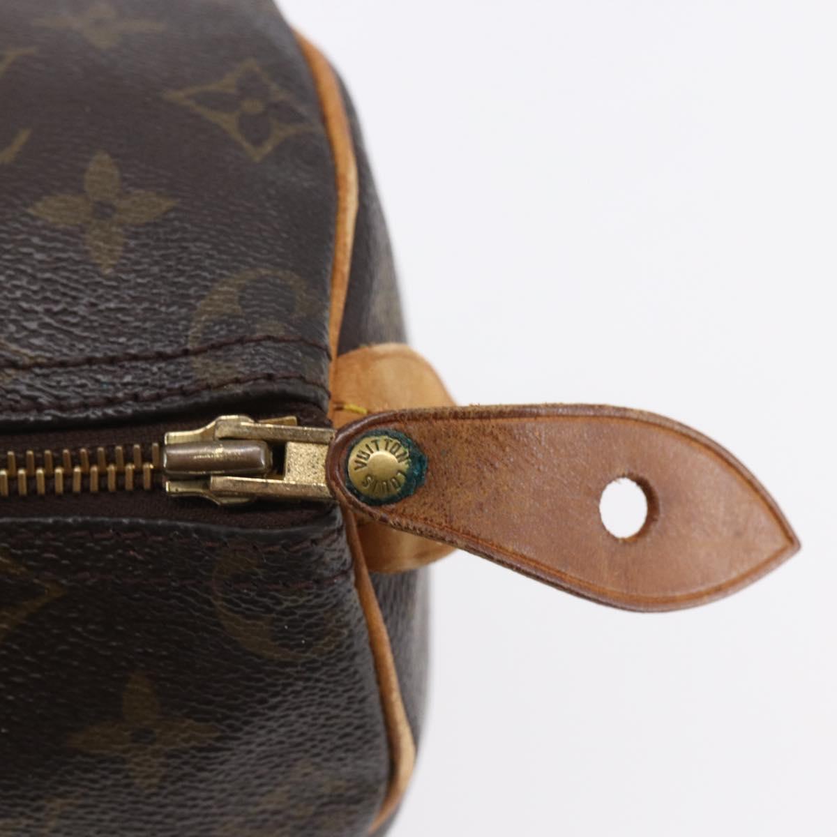 LOUIS VUITTON Monogram Speedy 25 Hand Bag M41528 LV Auth ep11003