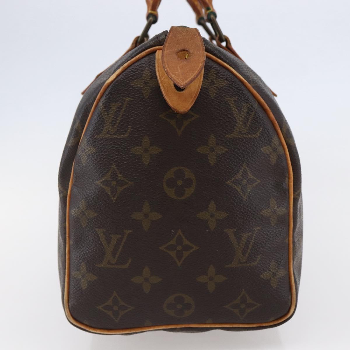 LOUIS VUITTON Monogram Speedy 25 Hand Bag M41528 LV Auth ep11003