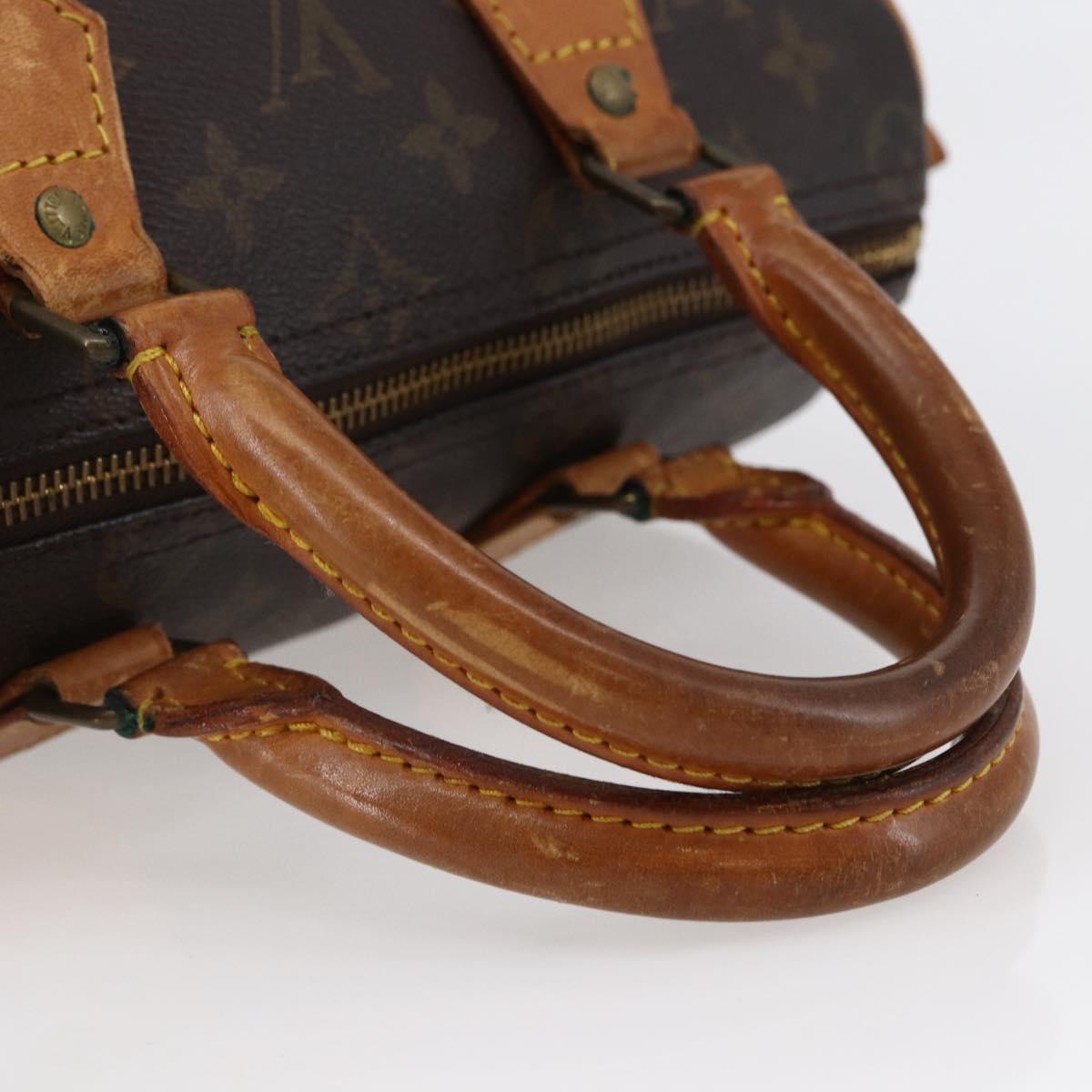 LOUIS VUITTON Monogram Speedy 25 Hand Bag M41528 LV Auth ep11003