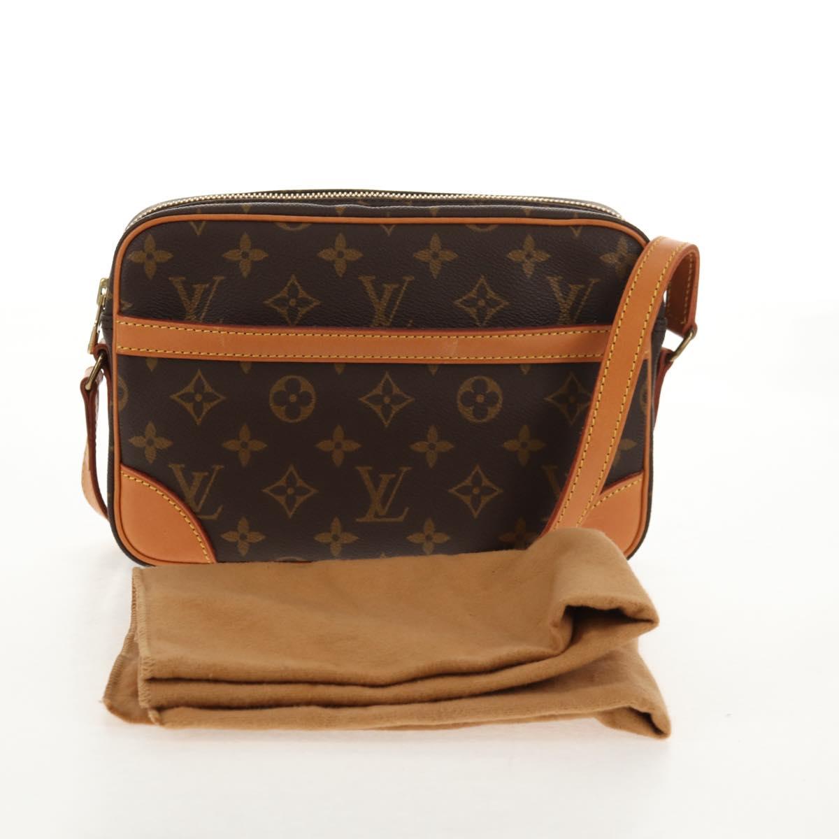 LOUIS VUITTON Monogram Trocadero 23 Shoulder Bag M51276 LV Auth ep11008V
