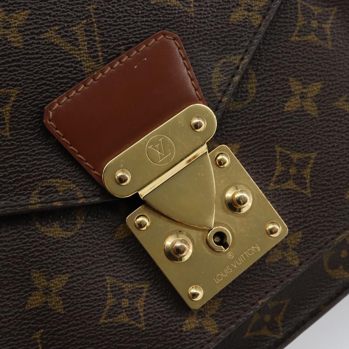 LOUIS VUITTON Monogram Monceau 28 Hand Bag M51185 LV Auth ep11025