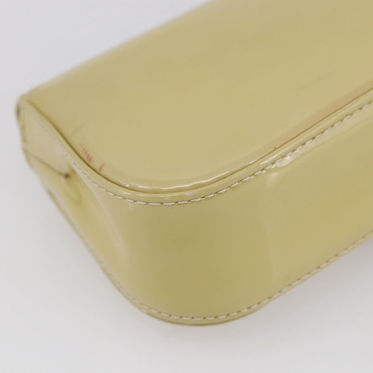 LOUIS VUITTON Monogram Vernis Pochette Sobie Bag Broncorail M93489 Auth ep11027A