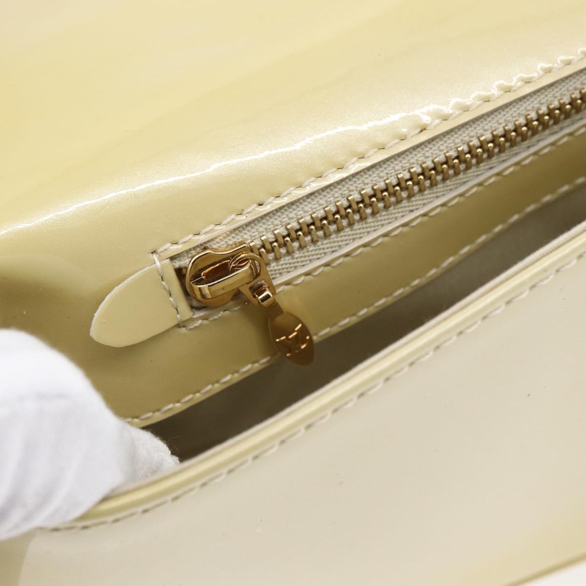 LOUIS VUITTON Monogram Vernis Pochette Sobie Bag Broncorail M93489 Auth ep11027A