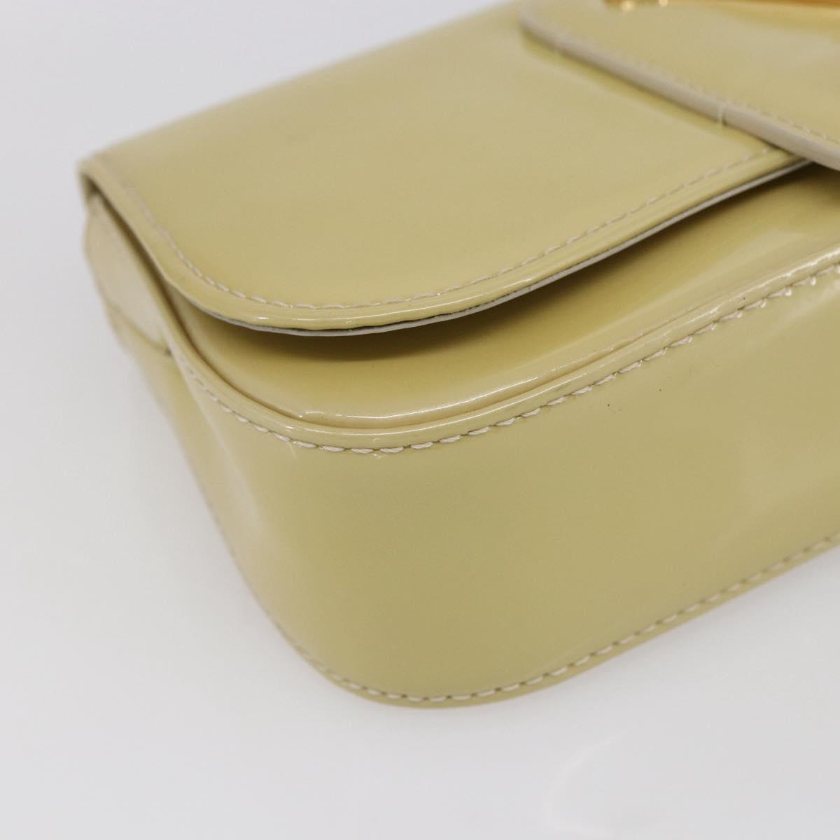 LOUIS VUITTON Monogram Vernis Pochette Sobie Bag Broncorail M93489 Auth ep11027A