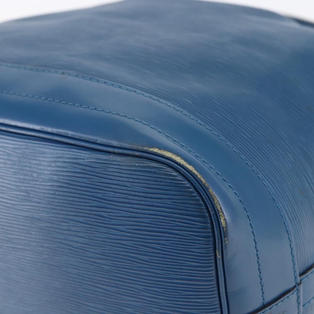 LOUIS VUITTON Epi Noe Shoulder Bag Toledo Blue M44005 LV Auth ep11028