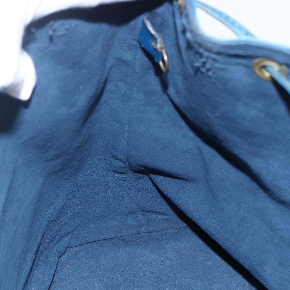 LOUIS VUITTON Epi Noe Shoulder Bag Toledo Blue M44005 LV Auth ep11028