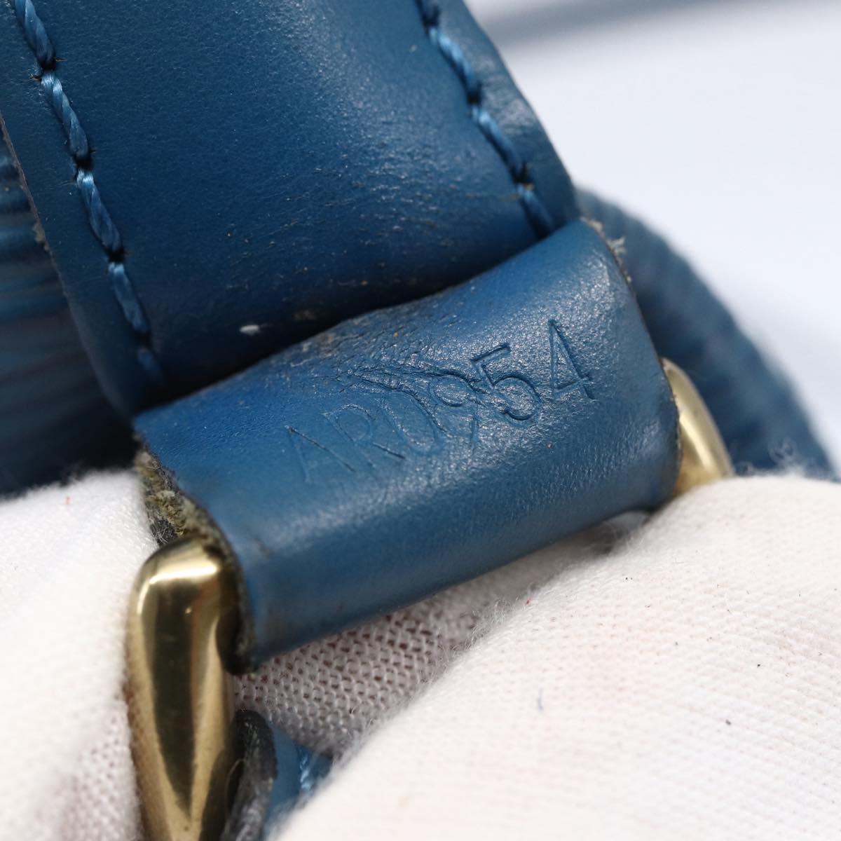 LOUIS VUITTON Epi Noe Shoulder Bag Toledo Blue M44005 LV Auth ep11028