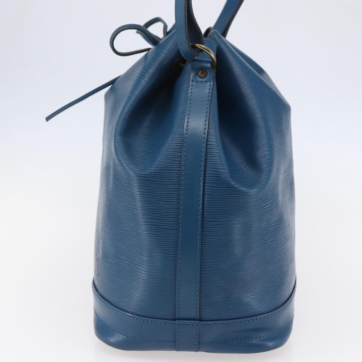 LOUIS VUITTON Epi Noe Shoulder Bag Toledo Blue M44005 LV Auth ep11028