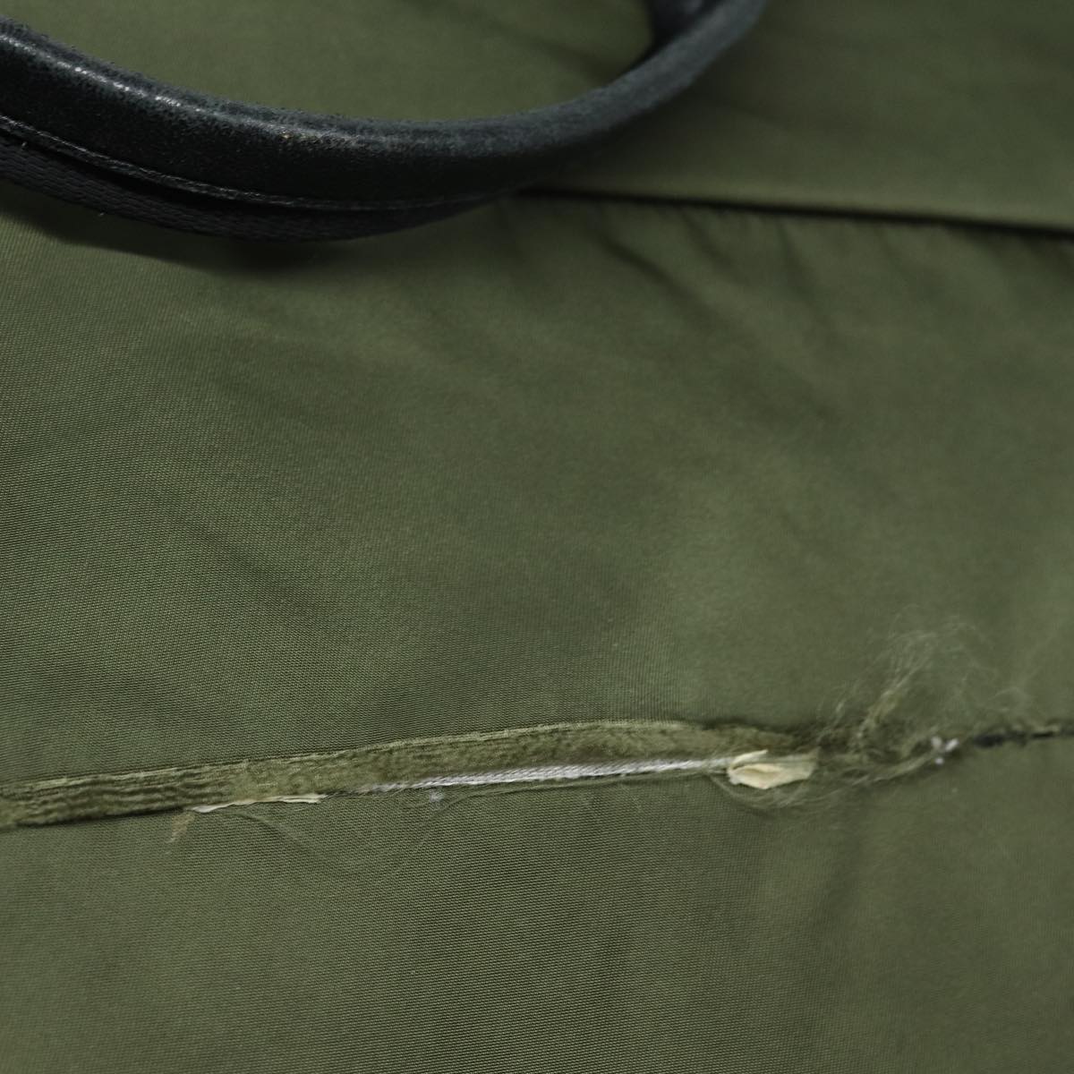 PRADA Hand Bag Nylon 2way Shoulder Bag Green Auth ep1103