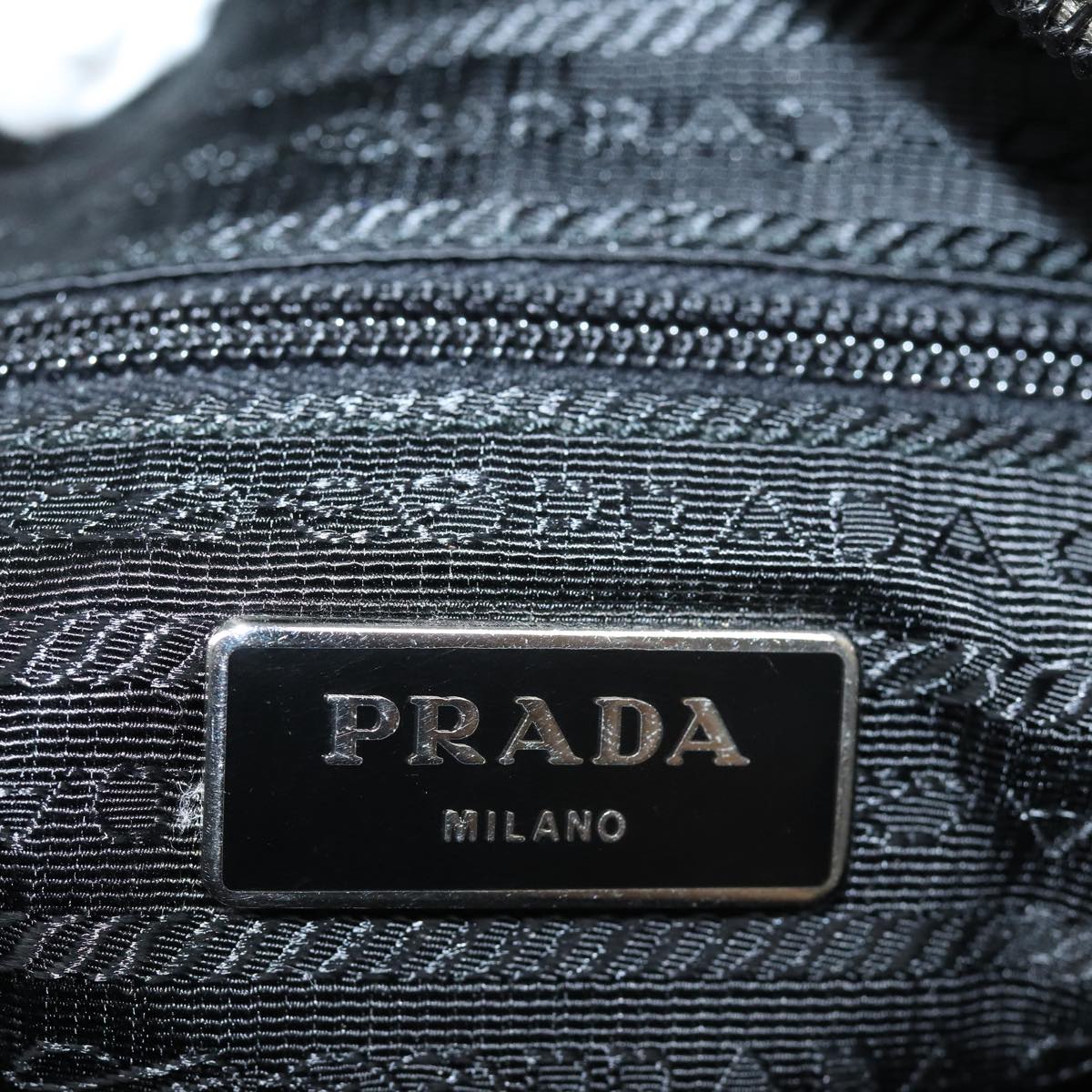 PRADA Hand Bag Nylon 2way Shoulder Bag Green Auth ep1103