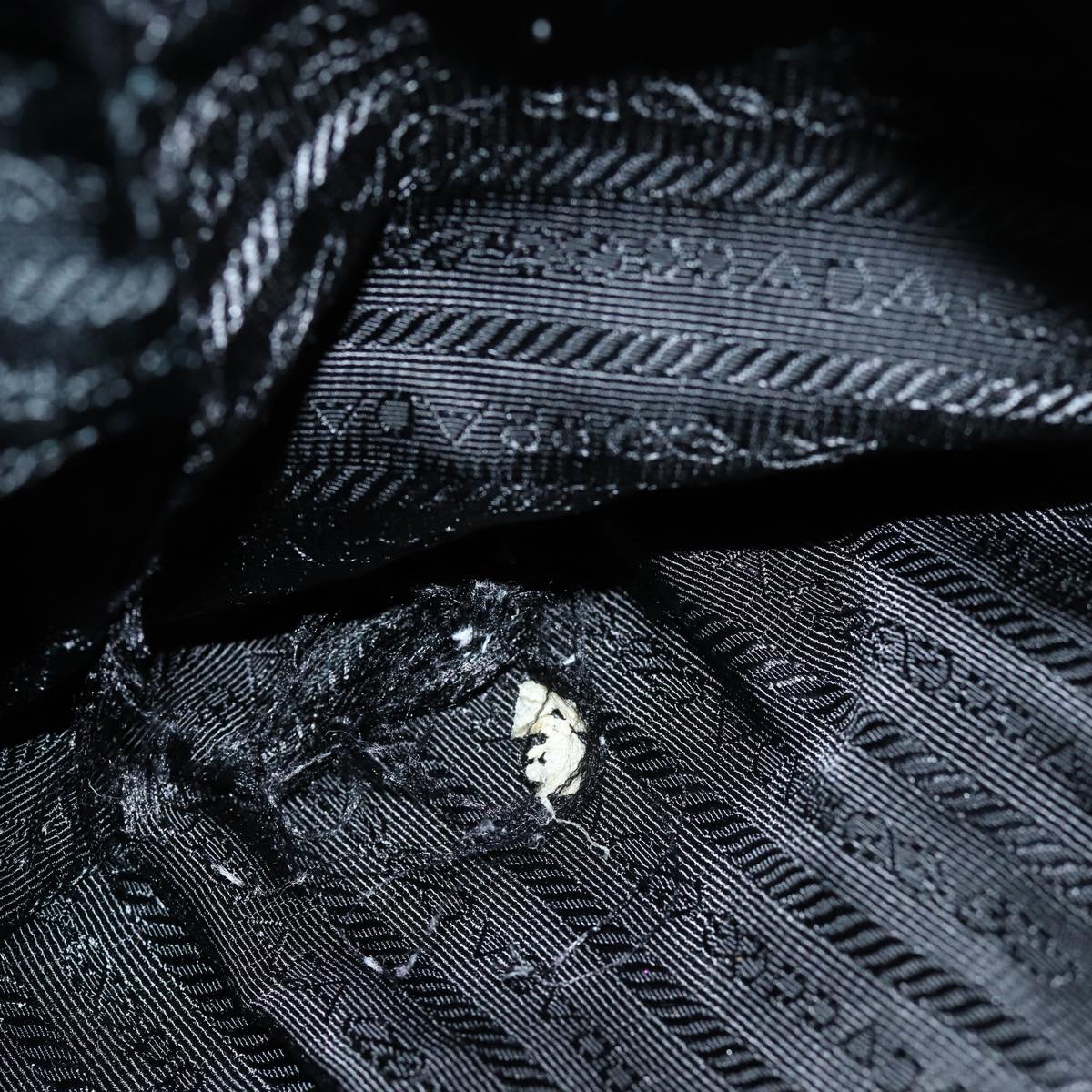 PRADA Hand Bag Nylon 2way Shoulder Bag Green Auth ep1103