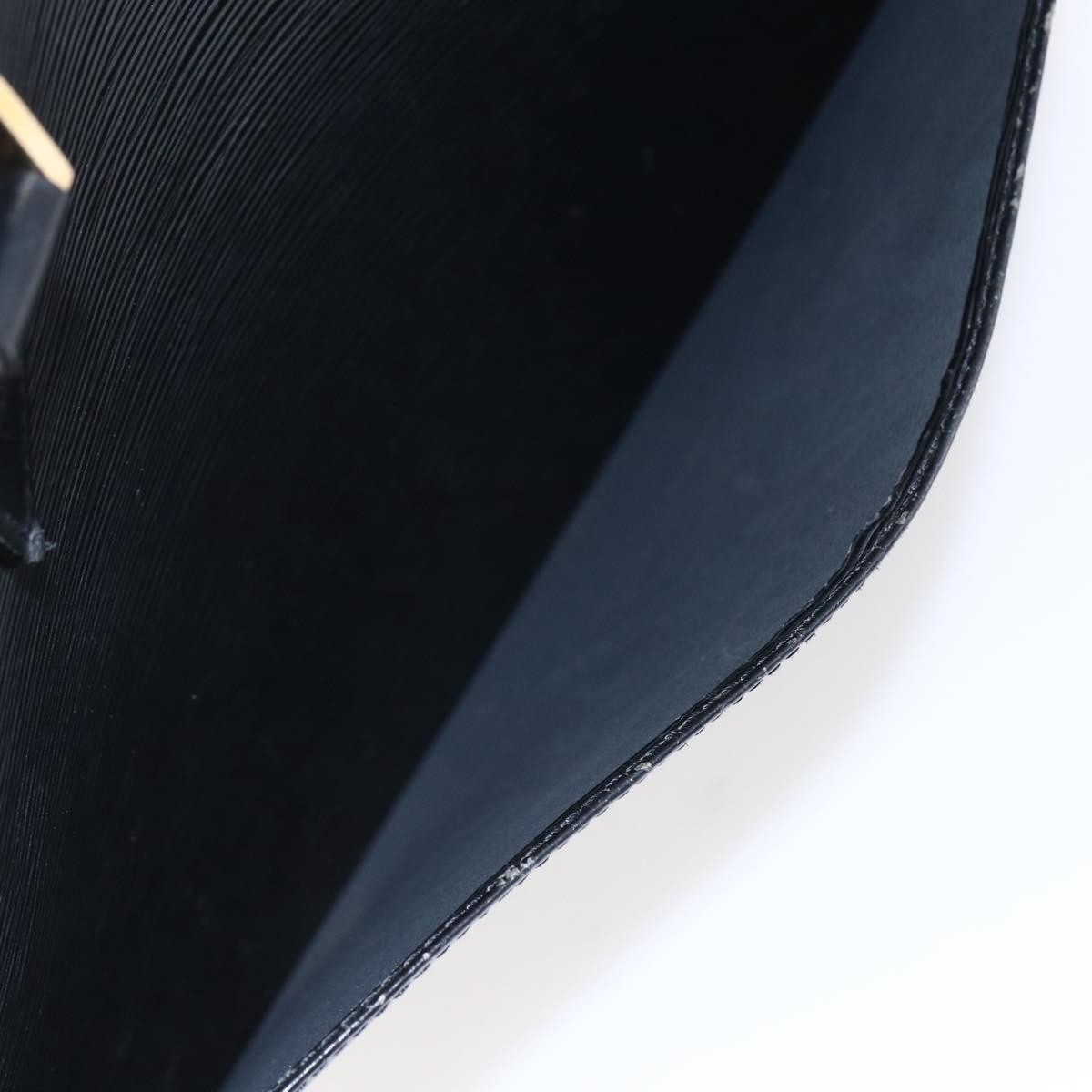 LOUIS VUITTON Epi Sorbonne Business Bag Black M54512 LV Auth ep11032