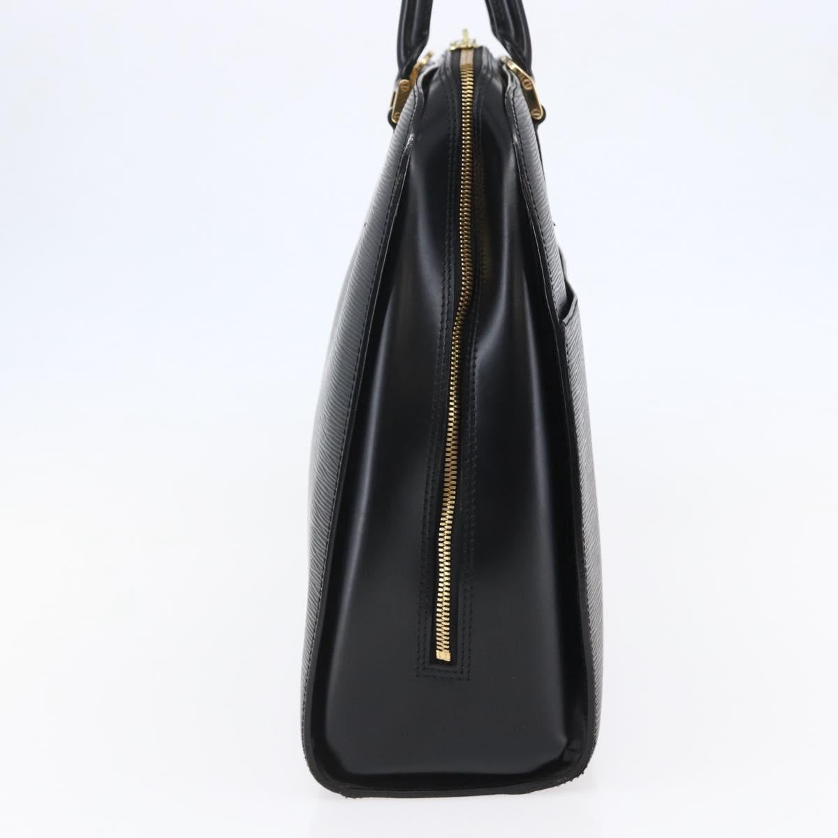 LOUIS VUITTON Epi Sorbonne Business Bag Black M54512 LV Auth ep11032